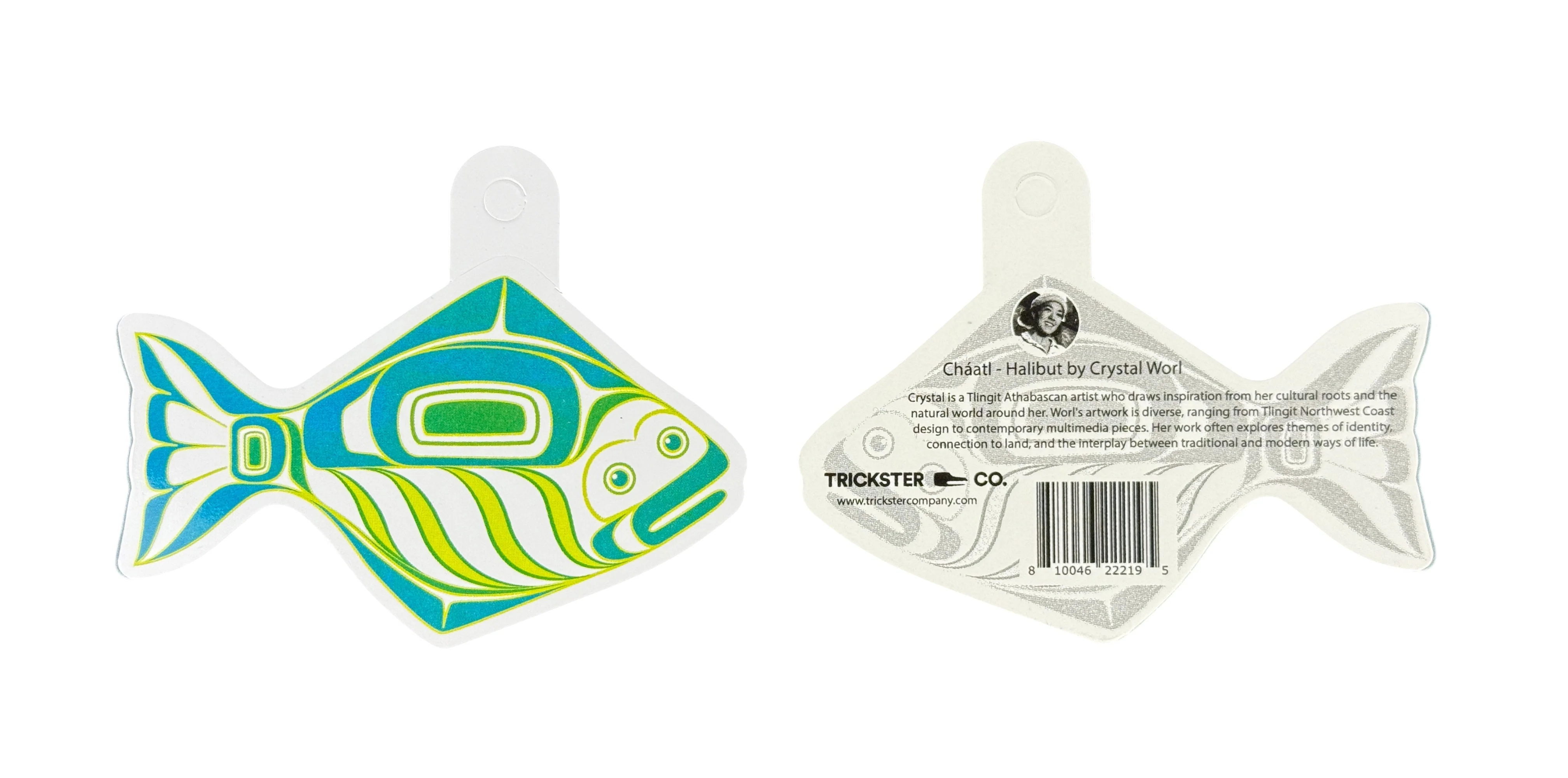 Cháatl - Halibut Sticker - Image 2