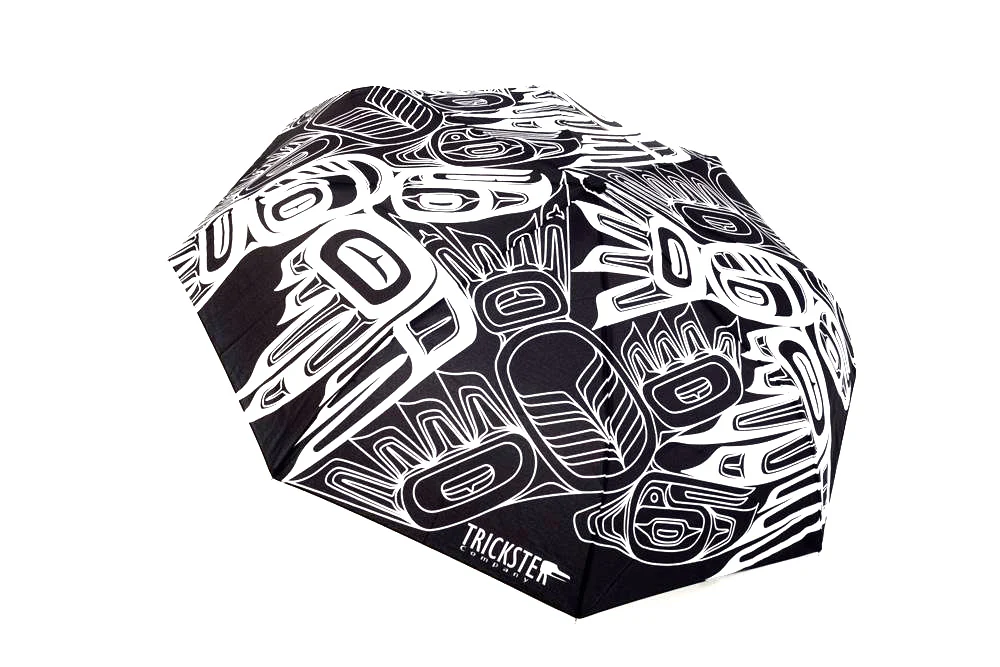 Eagle Raven Tessellation Umbrella - Image 4