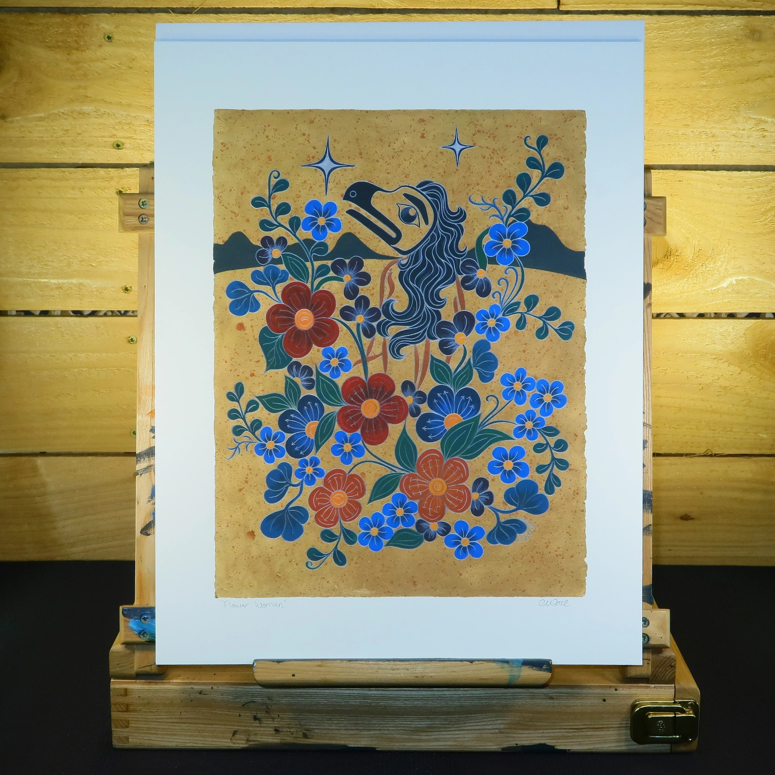 Flower Woman Giclée Print