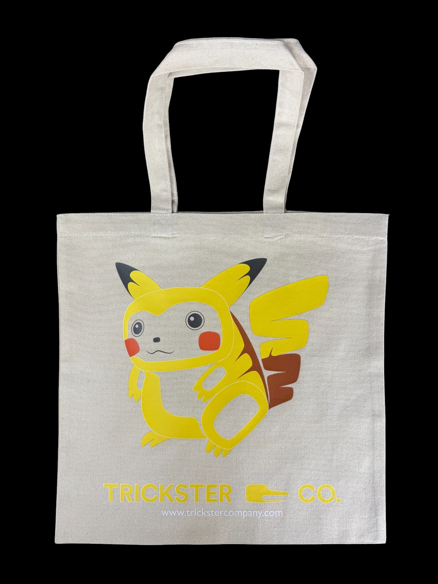 Geeks Canvas Tote Bags (Printed in Alaska!) NEW GEEK TOTES: EEVEE, SQUIRTLE AND SOOT SPRITES! - Image 8