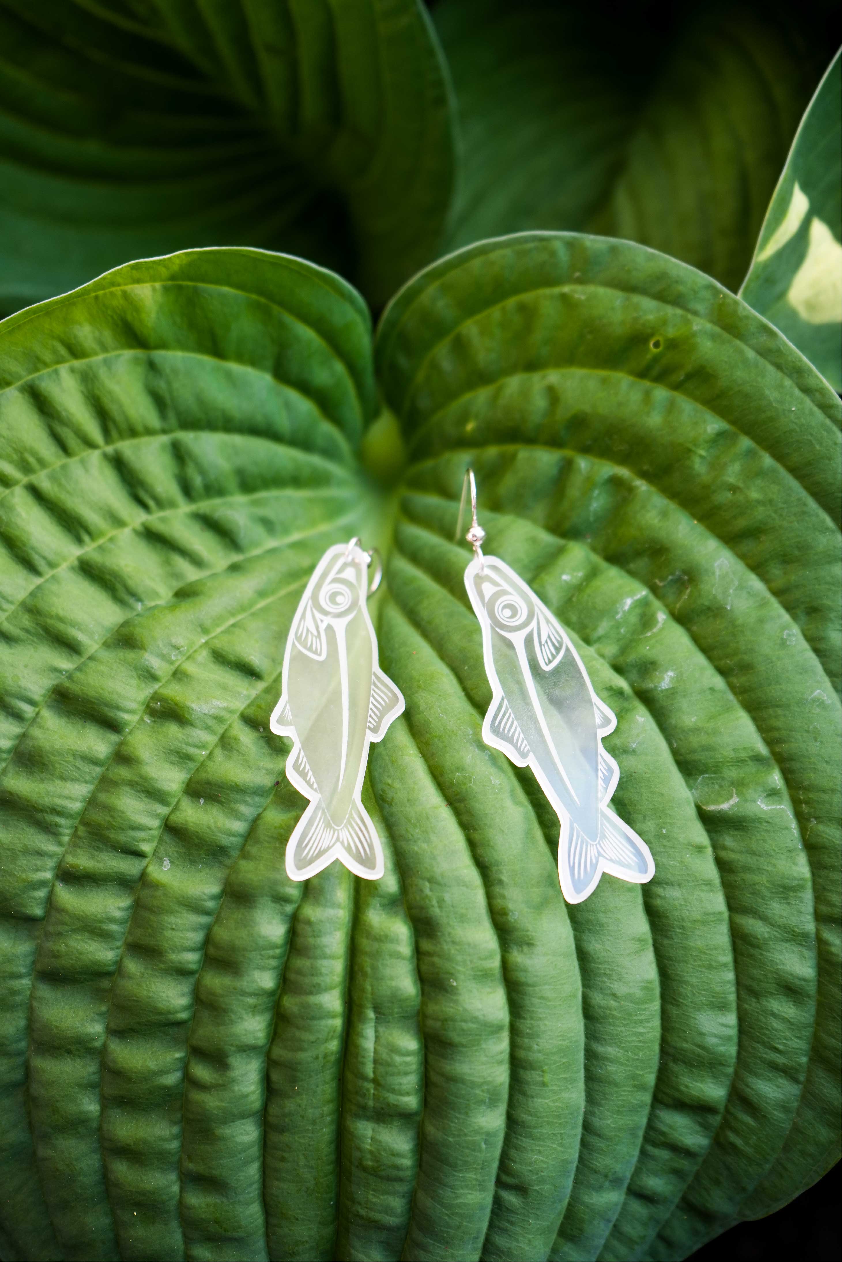 Herring Earrings with Argentium® Silver Ear Wire - Image 3
