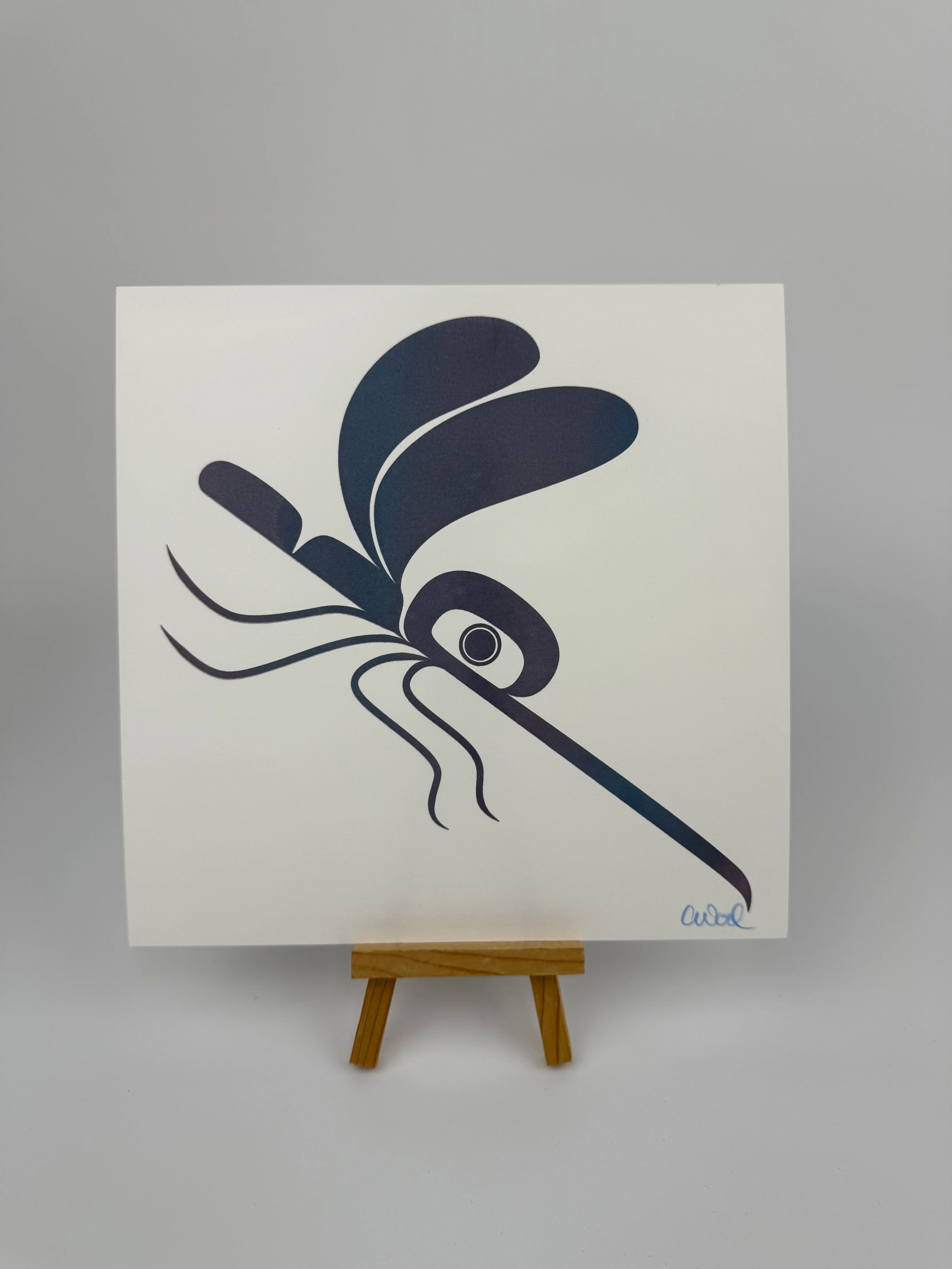 Miss Quito Silkscreen 8" x 8" - Image 5