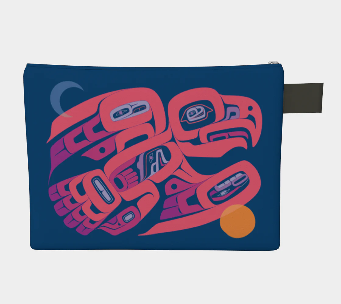 Pink Eagle Carry-all Flat Bag (12") - Image 3