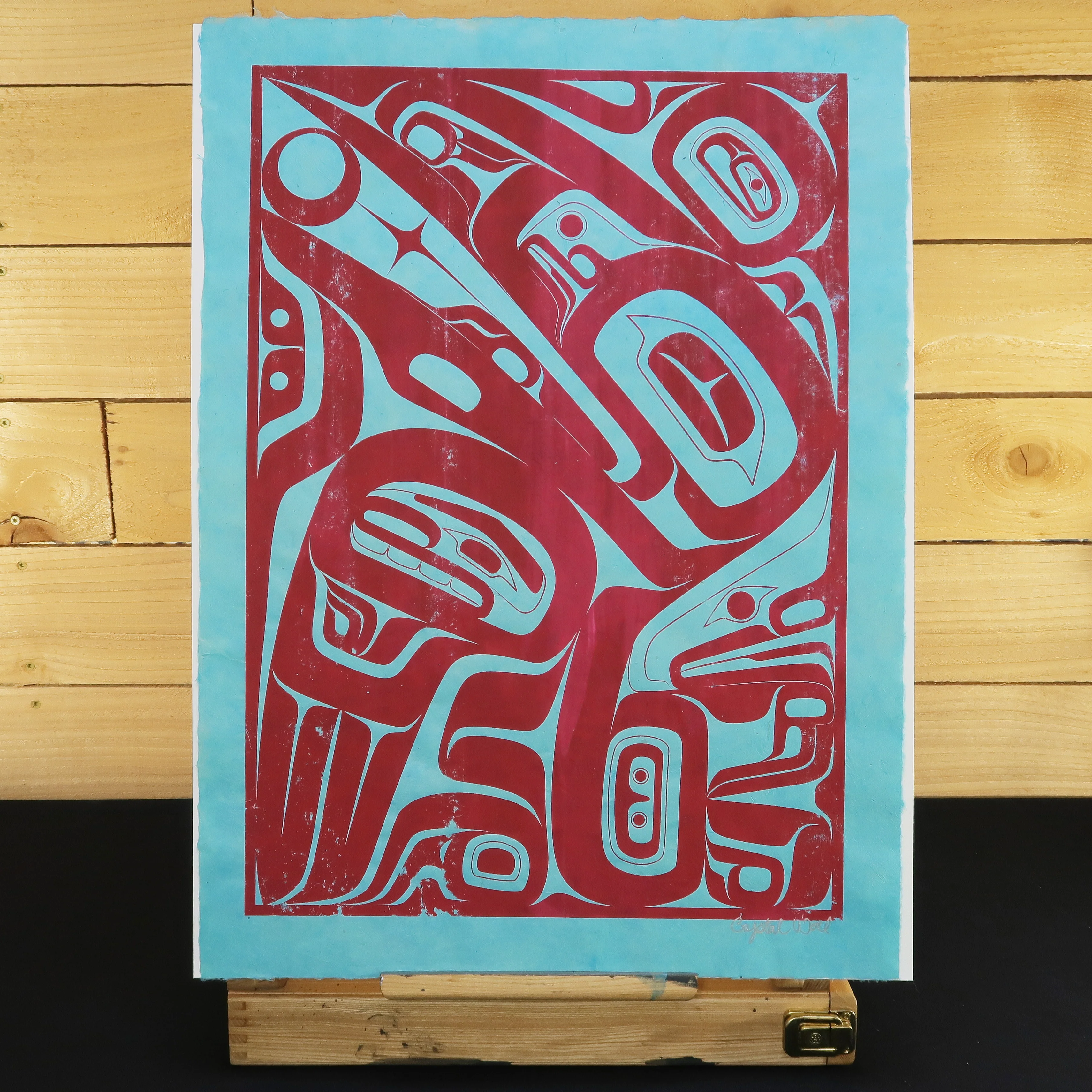 Raven Moon & Stars Silkscreen Prints - Image 11