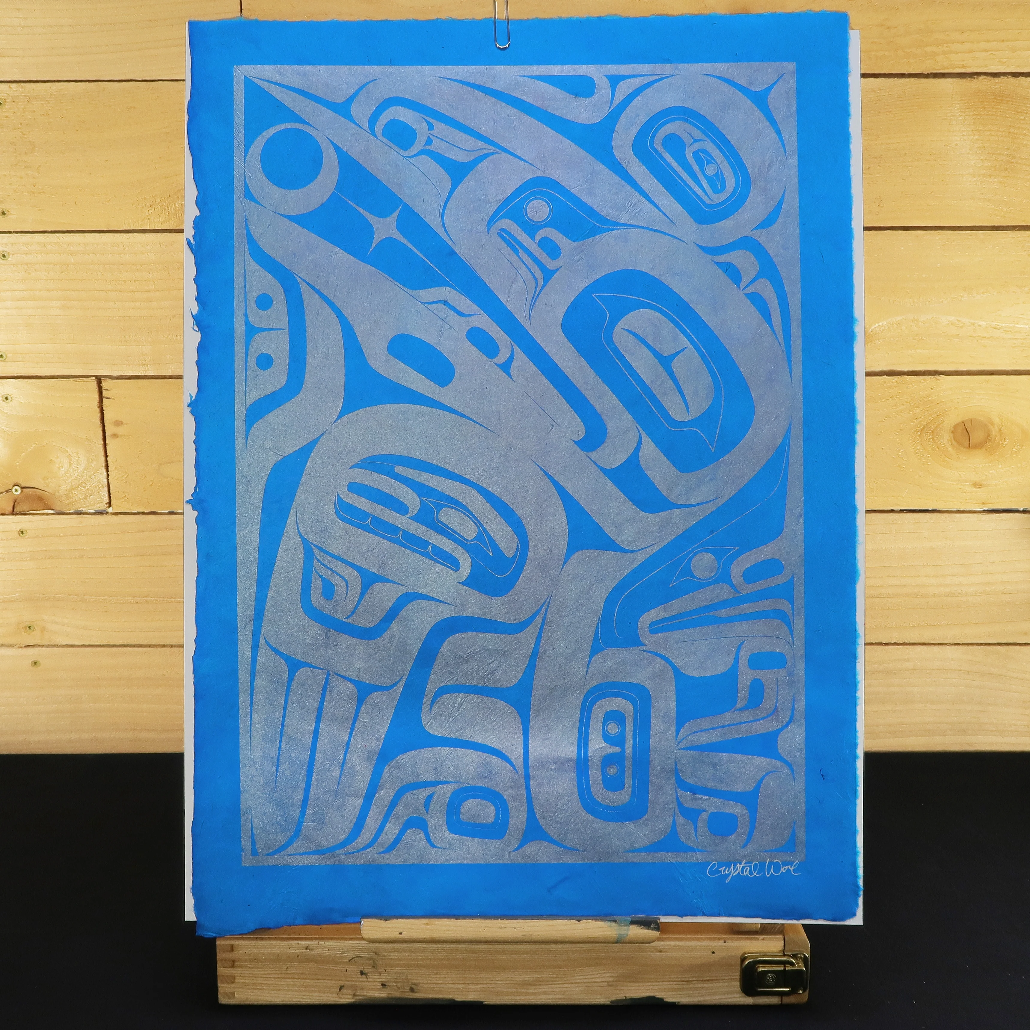 Raven Moon & Stars Silkscreen Prints - Image 12