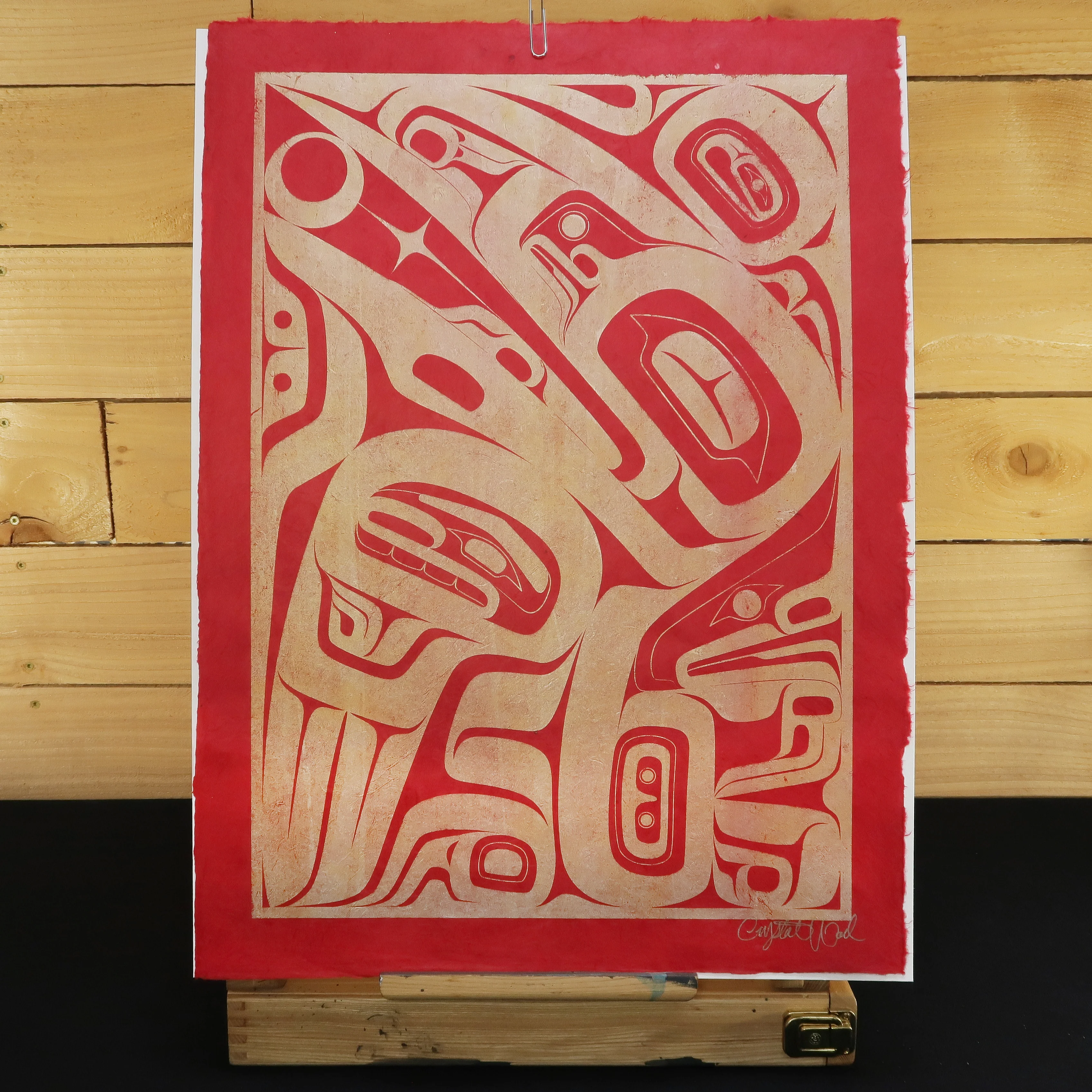 Raven Moon & Stars Silkscreen Prints - Image 15