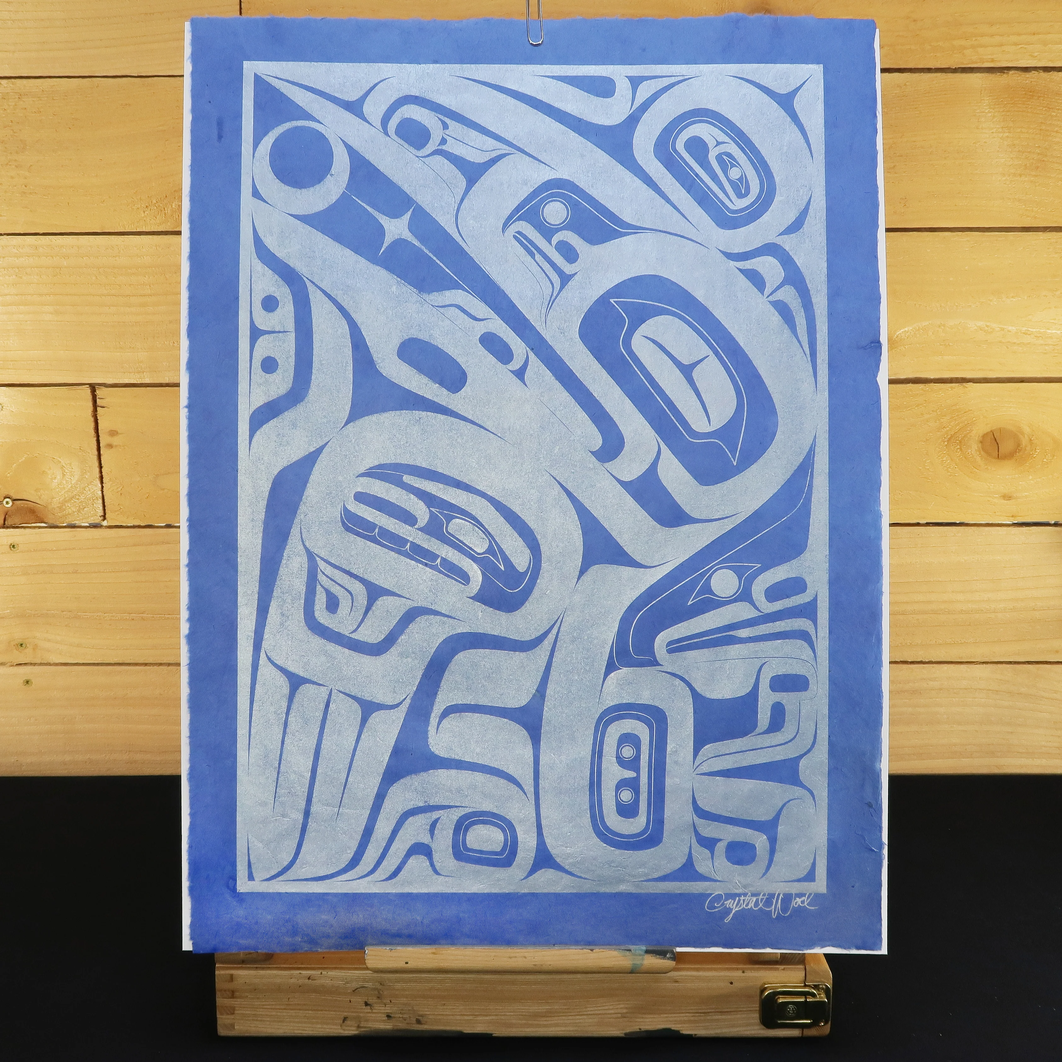 Raven Moon & Stars Silkscreen Prints - Image 17