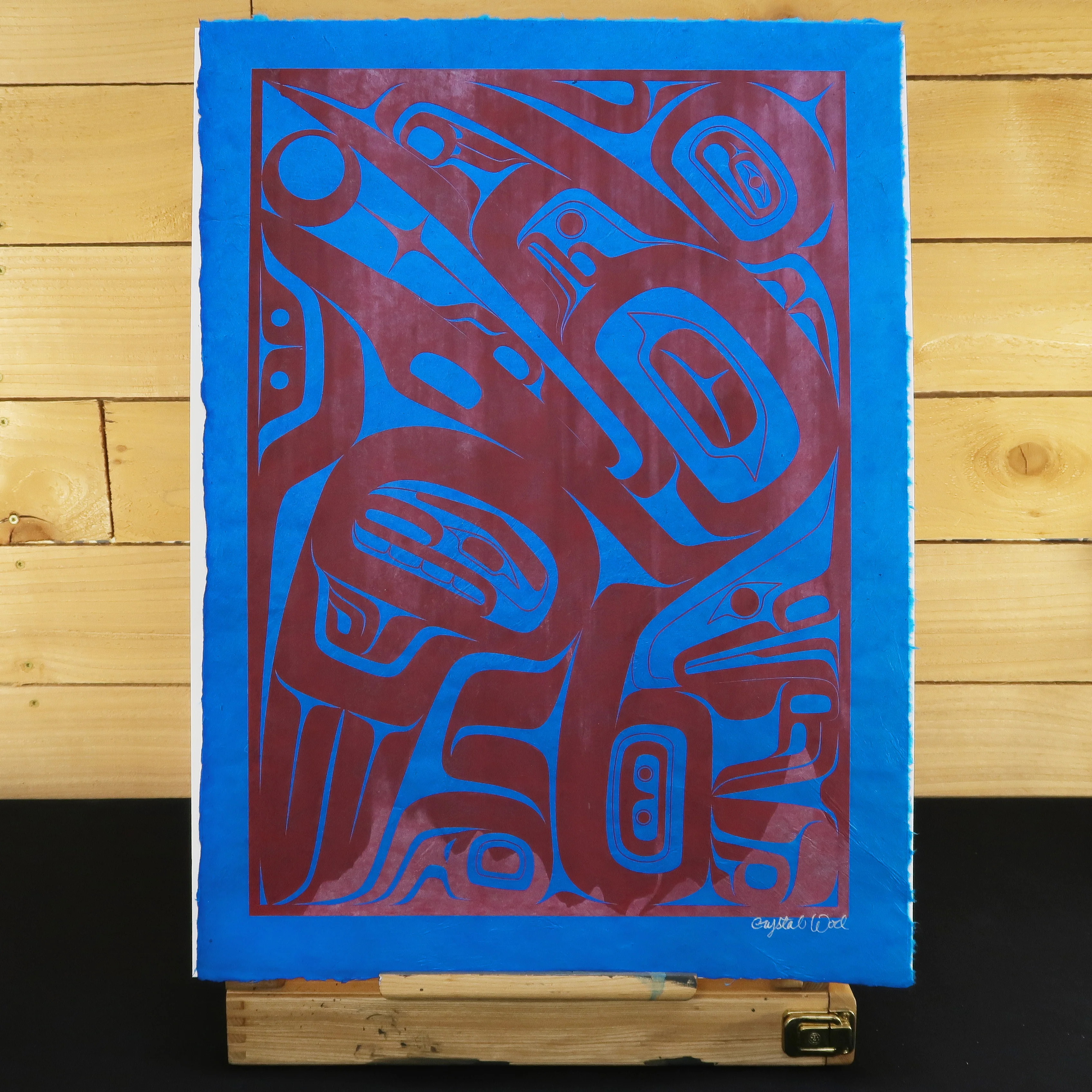 Raven Moon & Stars Silkscreen Prints - Image 5