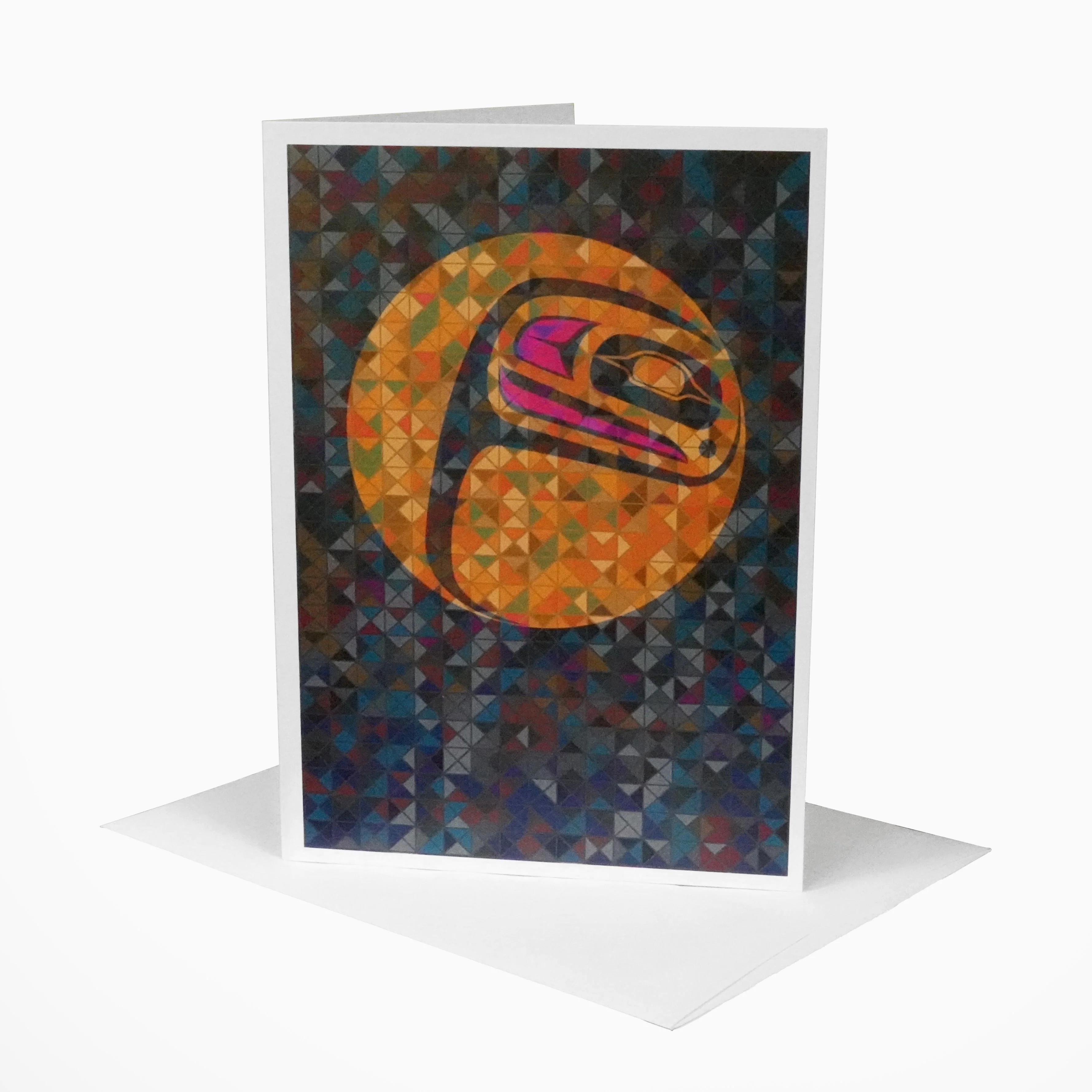 Salmon Egg Note Card