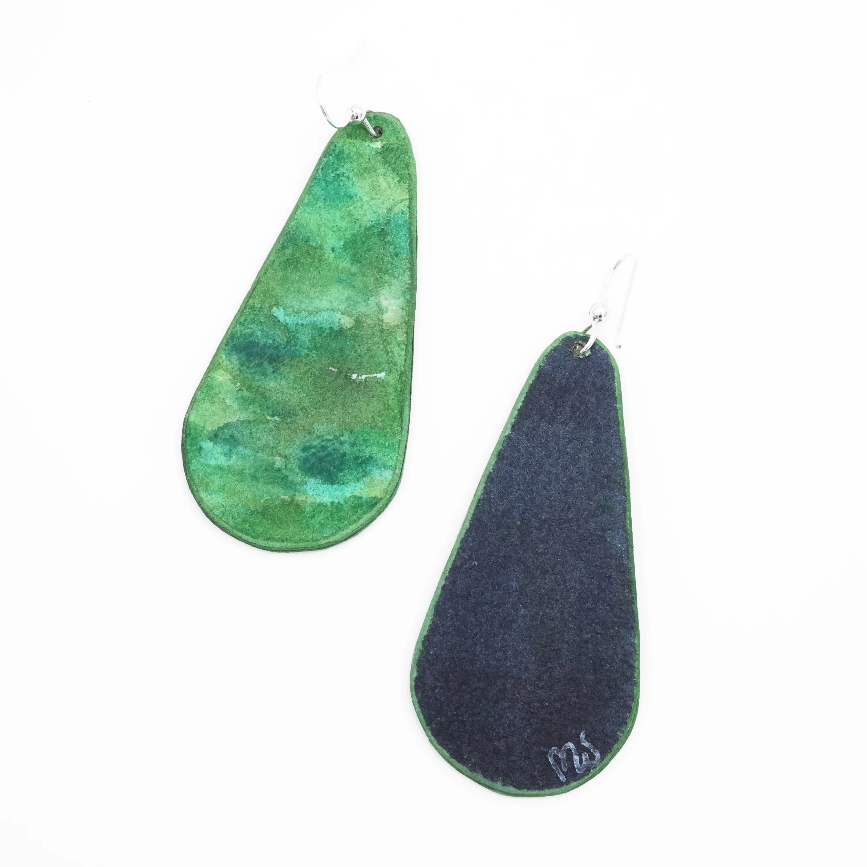 Watercolor Earrings by Meek Watchman - Image 3